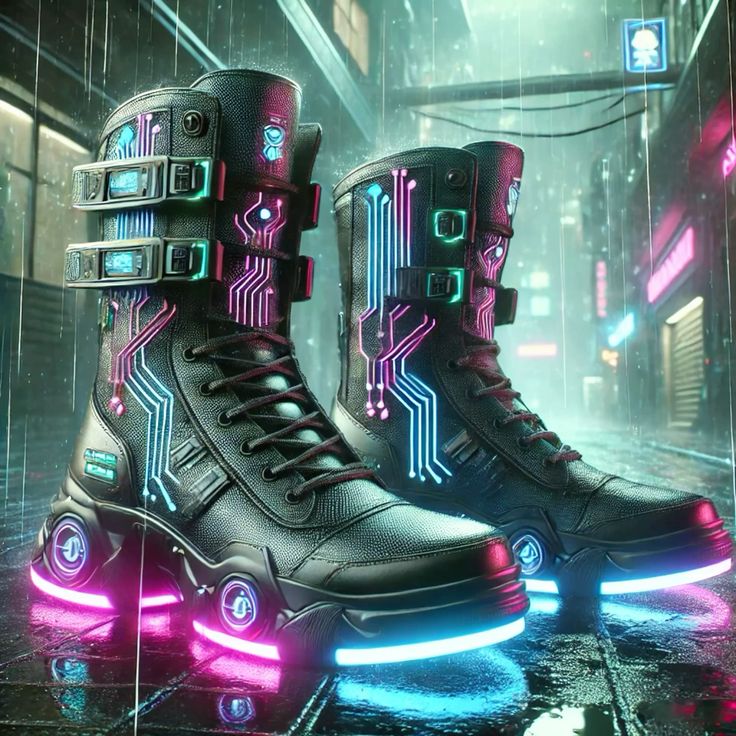 Boot With Suede Detail